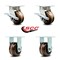 Service Caster 4 Inch Kingpinless High Temp Phenolic Wheel Caster Brakes 2 Rigid SCC, 2PK SCC-KP30S420-PHRHT-SLB-2-R-2 - alternate 6